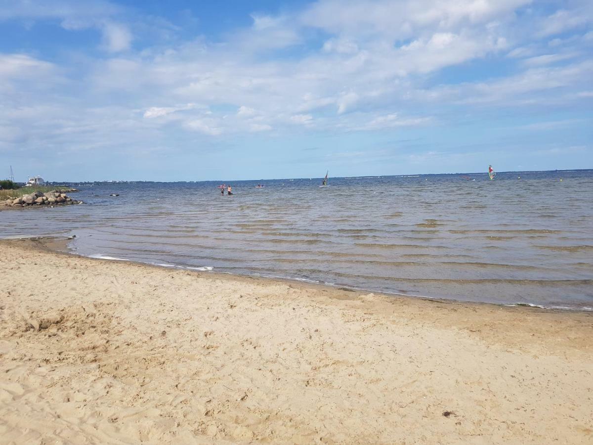 Apartament "Zloty Relaks" Tuz Przy Plazy Z Balkonem Z Widokiem Na Hel I Hamakami Пуцк Экстерьер фото